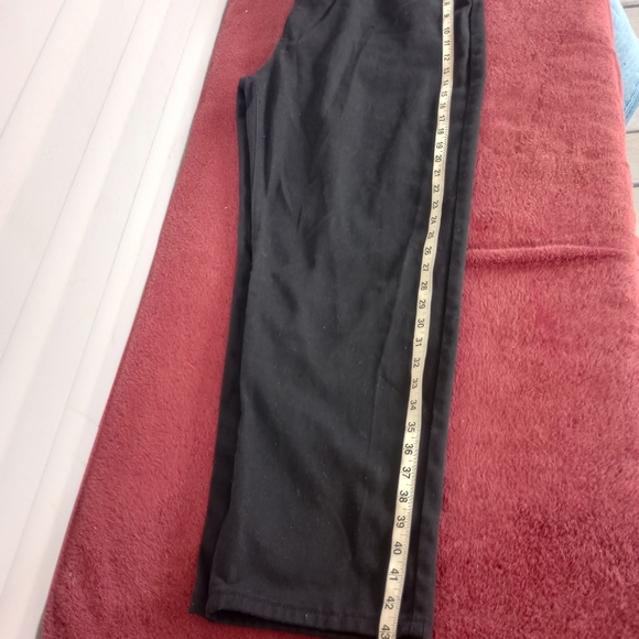 Denim Culture Mens Black Straight Leg Jean Denim  100% Cotton Size 44/32 - Picture 7 of 12